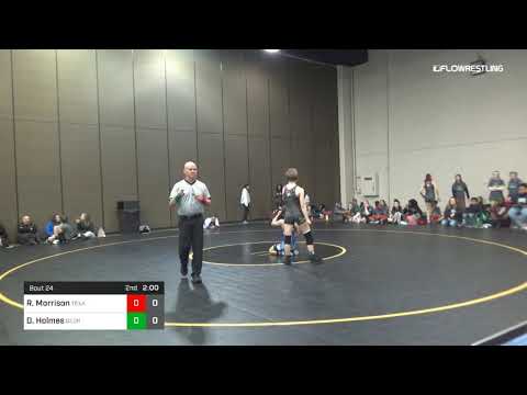 100 Lbs Rr Rnd 2 Riley Morrison Texas B Vs Dianna Holmes Georgia Dual
