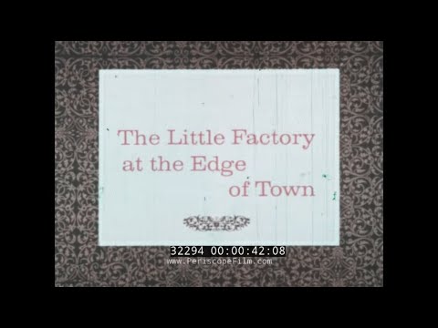 1966 BOEING COMPANY 50TH ANNIVERSARY FILM  "THE LITTLE FACTORY AT EDGE OF TOWN" 727 JETLINER  32994