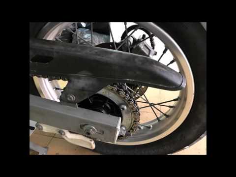 Transalp Bearing removal-Substituição rolamentos da Transalp