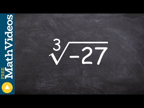 Cubic Root Of Negative Numbers Mathematics Stack Exchange