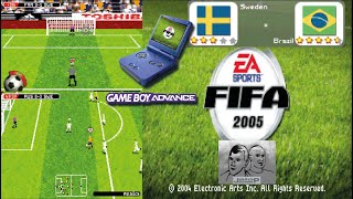 FIFA 2005 Sweden GBA - C&M Playthrough
