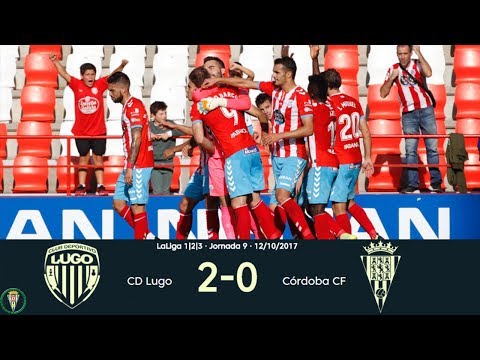 Lugo 2-0 Córdoba | Todos los goles | Liga 1,2,3 2017/18