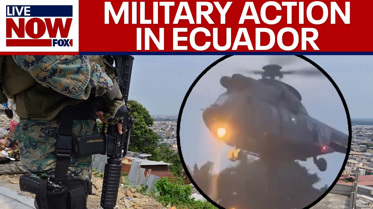 BREAKING: Pentagon announces military action in Ecuador to fight ‘terrorist organizations’