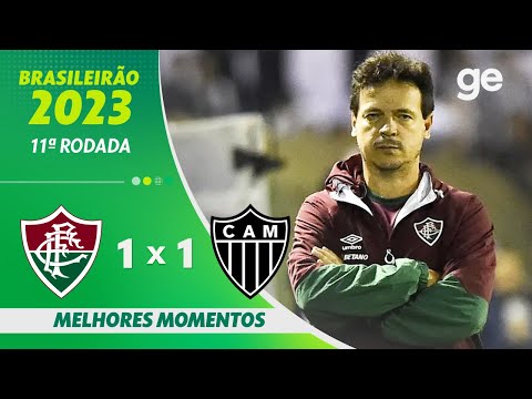 Gols e lances de Fluminense x Atlético Mineiro