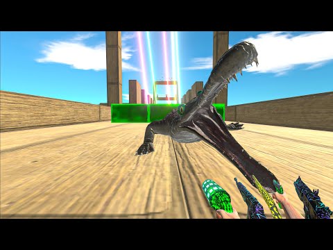 DEATH RUN FIGHT OR DIE ! FPS PERSPECTIVE!-Animal Revolt Battle Simulator