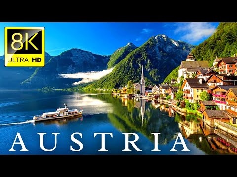AUSTRIA In 8k Ultra HD Video - Austria - Vienna 8k Drone Video With Relaxing Music - Raaj 8k Vlogs