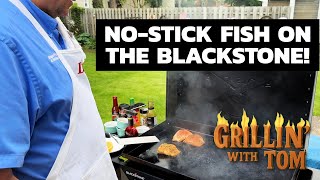 No-Stick Fish on the Blackstone Griddle - Grillin' with Tom from Mayer Hardware