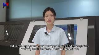 How to set the installation height of dust-free drag chain