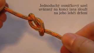 Osmičkový uzel - www.skautnet.cz | www.skautnet.sk Osmičkový uzel - www.skautnet.cz | www.skautnet.sk