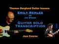 Emily Remler on Joy Spring - Jazz guitar solo transcription