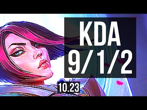 FIORA vs KAYLE (TOP) | 9/1/2, 6 solo kills, 600+ games, 1.1M mastery | EUW Diamond | v10.23