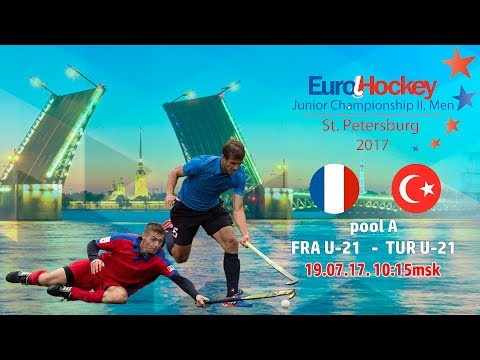 19.07.2017. EuroHockey JCII 2017. France U-21 - Turkey U-21