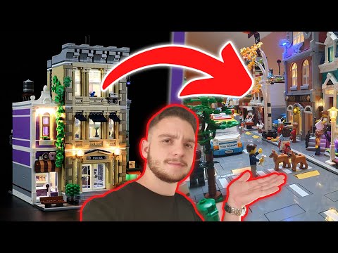 LEGO MĚSTO #6 - Nové osvětlení a oživení ulic!