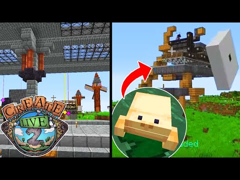 Froschschenkelfabrik, U-Boot gebaut, Haupt-Bahngleis fertig & mehr! - Minecraft Create Live 2 #44