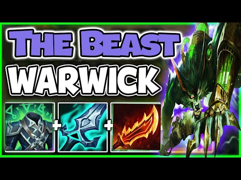 Unleash the Fury: Warwick Top Lane Build for Insane Attack Speed!