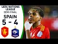 Spain Vs France 5 4 UEFA Nations League 2025 Semi Final All Goals Highlights HD