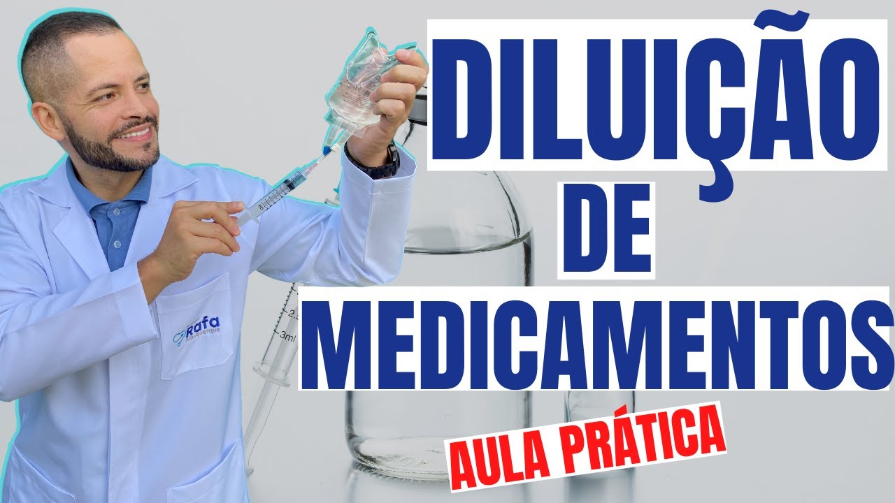 Diluição de medicamento - aula prática