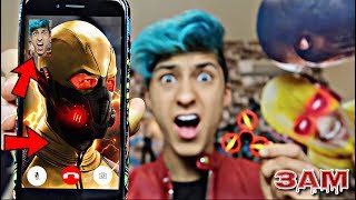 DO NOT SPIN THE FLASH FIDGET SPINNER AT 3AM!! *OMG REVERSE FLASH CAME TO MY HOUSE*