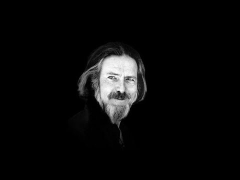 Alan Watts on Mystical Consciousness and Trusting Universal Determination Black Screen