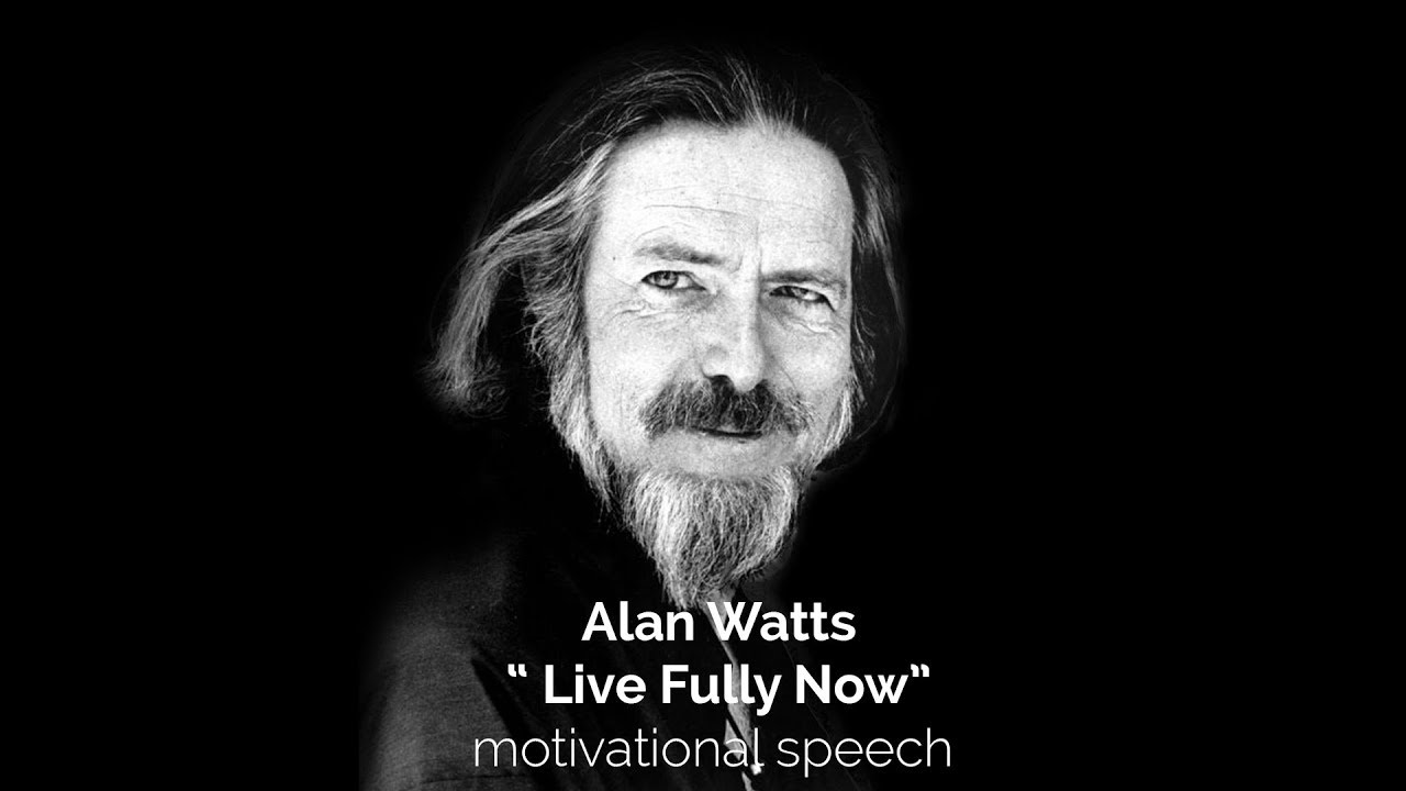 Alan Watts on Trusting Universal Determinism and Letting Go Black Screen Meditation