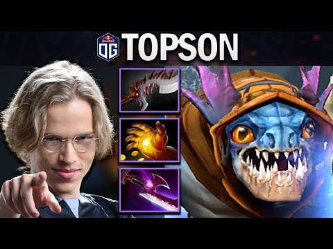 OG.TOPSON SLARK WITH ABYSSAL-MIDAS - DOTA 2 7.28 GAMEPLAY