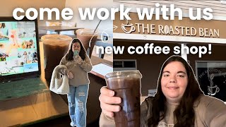 Come Work With Us At The Roasted Bean (A New Coffee Shop)! ☕💻 | Blessed Biz Owners Diaries