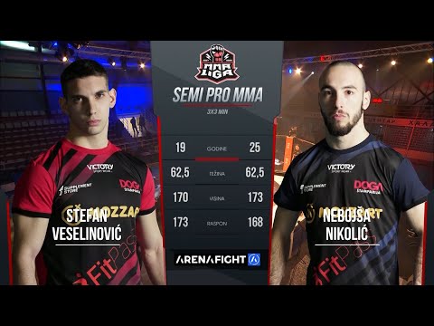 Stefan Veselinović vs.  Nebojša Nikolić  / MMA LIGA SRBIJE 1.kolo