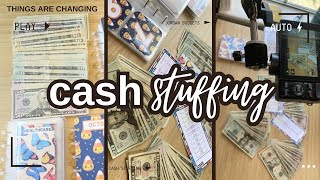 LOW INCOME CASH STUFFING | THINGS ARE CHANGING| JORDAN BUDGETS