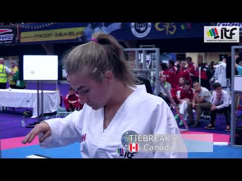 ITF WCH2017 IRELAND - Team Power Breaking Senior Female