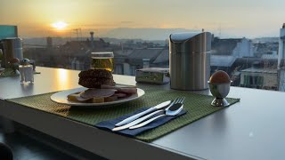 Breakfast in Hotel Cristal Design, Genéve Switzerland