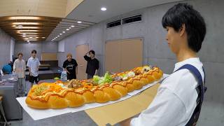 はじめが作った巨大サンドイッチがうま過ぎた。【AZサンド】