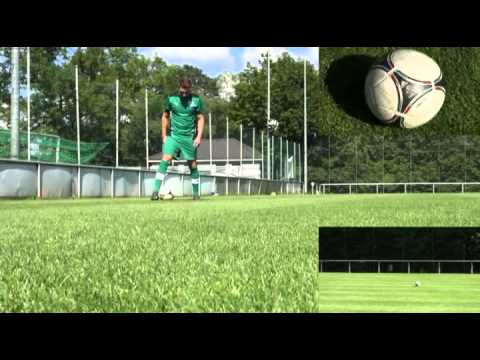 Ballverlauf auf Hybridrasen