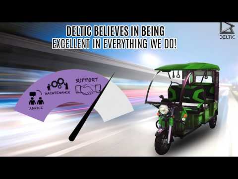 Deltic Vista 55 Electric Rickshaw, 1568 W, Battery Type: Lithium Ion