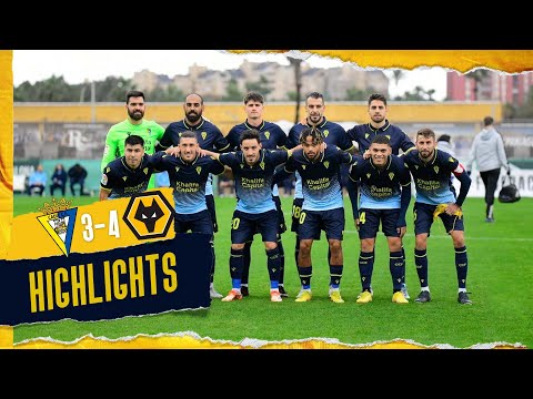 Resumen amistoso: Cádiz CF 3-4 Wolves (14-12-22)