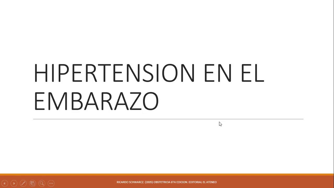 Hipertension arterial en el embarazo fisiopatologia