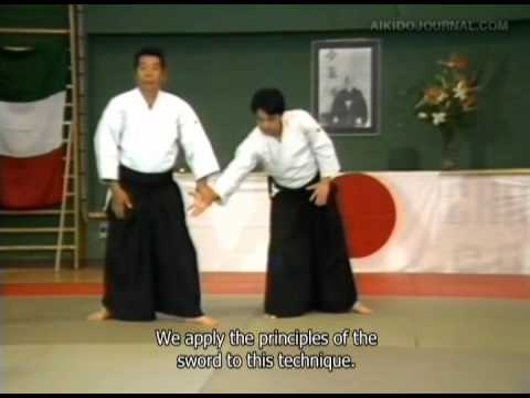 Technical Wizard Morihiro Saito presents Aikido's Yokomenuchi Kotegaeshi