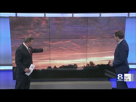 Sky erupts with color for stunning sunrise — September 26, 2019