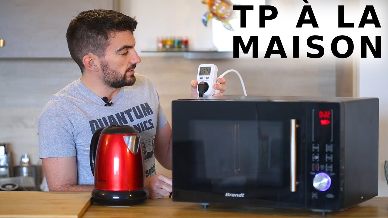 Faut-il chauffer l'eau à la bouilloire ou au micro-ondes  Étude énergétique simplifiée