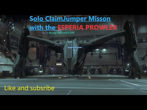 Star Citizen A mission with the Prowler