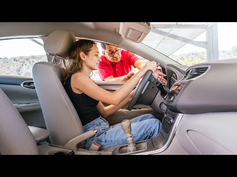 MI SUEGRO ME ENSEÑA A MANEJAR EN MÉXICO