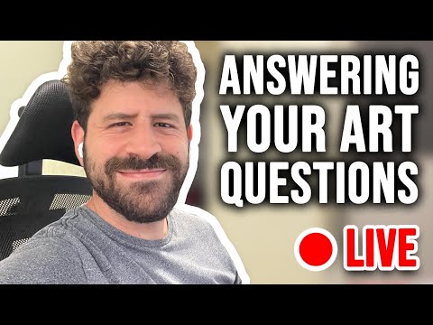 Let's Answer Your Art Questions! LIVE ????????