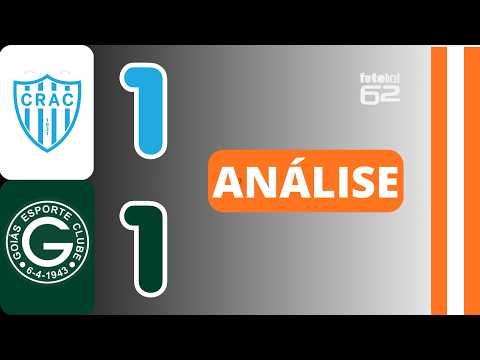 CRAC 1x1 Goiás - Análise do jogo pelo Futebol62