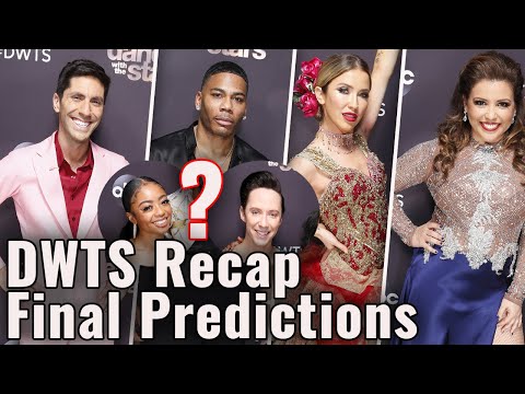 Dancing With the Stars Week 10 Recap & Final Predictions!
