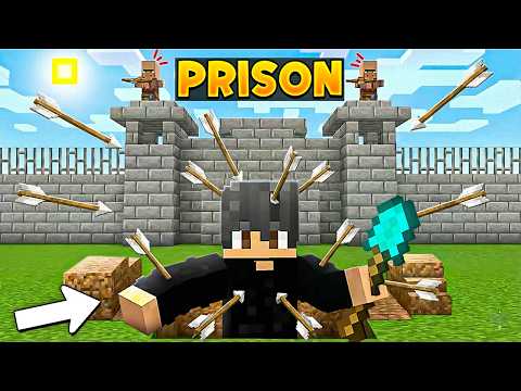 Digging Tunnel to ESCAPE the Strongest PRISON in Minecraft!
