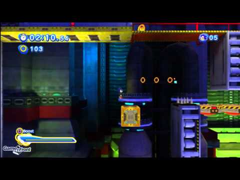 Sonic Generations Walkthrough - PT. 4 - Chemical Plant Zone Act 2