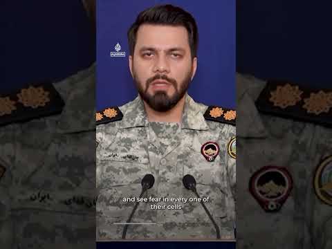 IRGC spokesman tells US President Donald Trump ‘You’re fired!’ | AJ #shorts