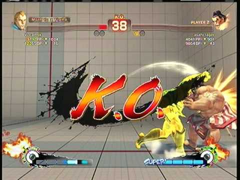 SSF4AE:  Abel (Vocalbsk) vs. E.Honda (asahi lager)  SD