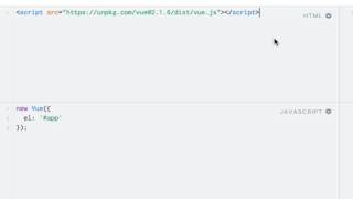 Download the video "Hello World (Vue instance & string interpolation)"