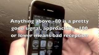 Show True Signal Strength on iPhone with Field Test Mode