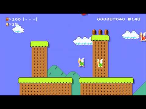 CHILLING TRANQUILITY ~ NORMAL 100 MARIO CHALLENGE - SUPER MARIO MAKER - NO COMMENTARY 1bc 1bc